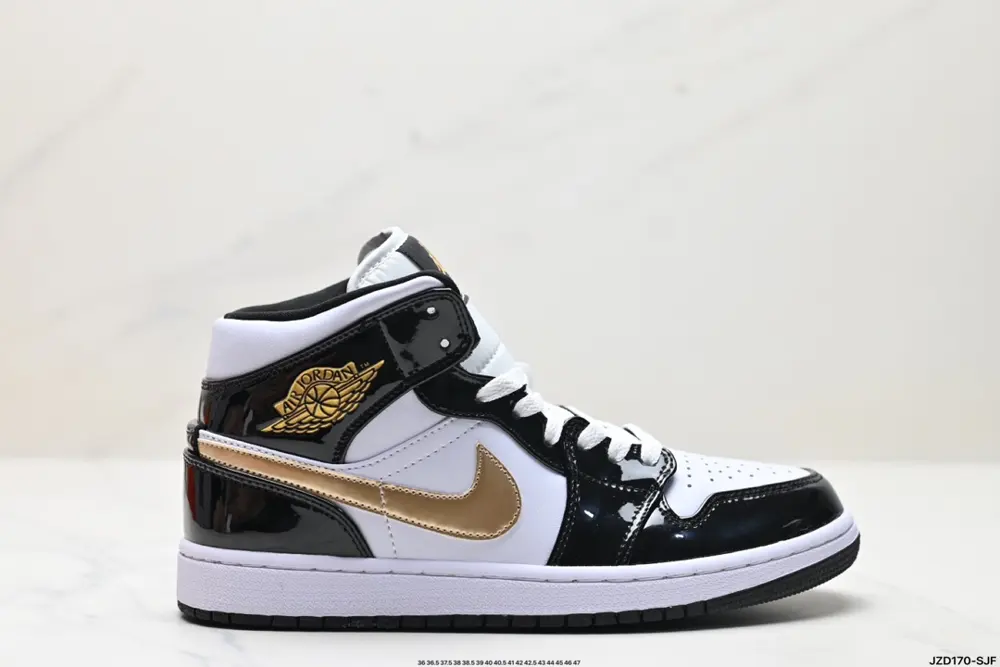 NIKE Air Jordan 1 Retro Mid AJ1 Jordan Generation Mid-top Classic Retro Culture Leisure CZ4385-016