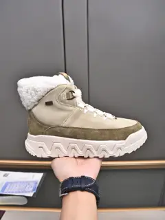 UGG fleece lace-up casual outdoor short boots Trey outdoor style