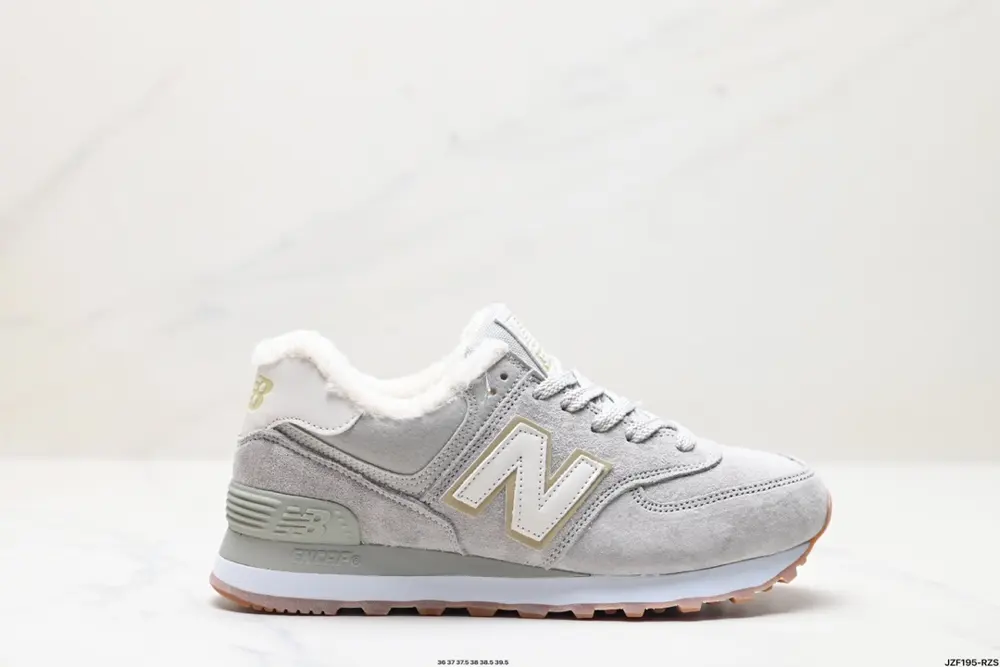 New Balance NB 574 Glacial Sports daily autumn and winter plus velvet style warm fabric WL574SF