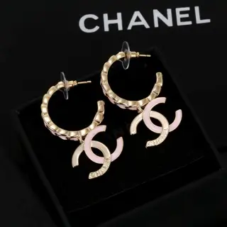 Chanel Classic Double C Earrings