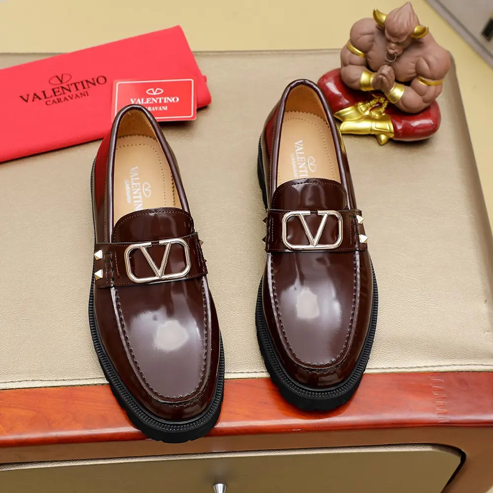 Valentino loafers original rubber wear-resistant and non-slip outsole Original 1:1 mold