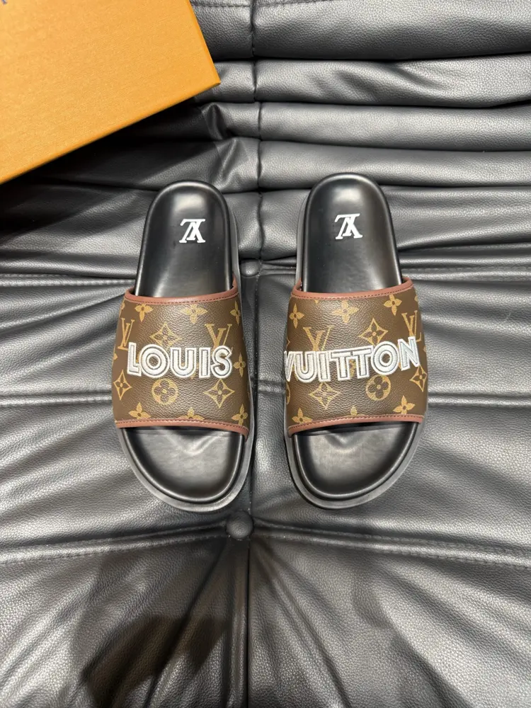 Louis Vuitton luxury slippers