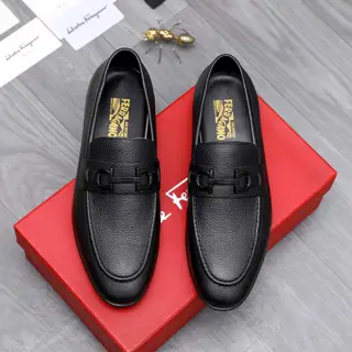 Salvatore Ferragamo business slip-on shoes