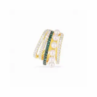 Apm monaco pearl earrings for women