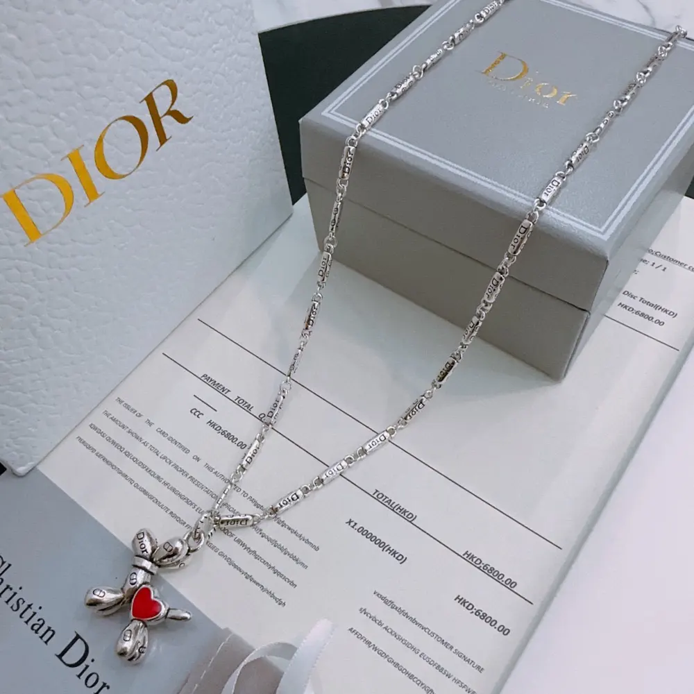 Dior necklace Original goods New models from the counter