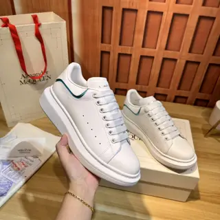 Alexander McQueen classic white shoes