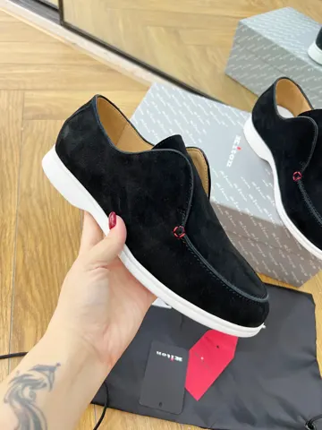 Kiton casual slip-on shoes