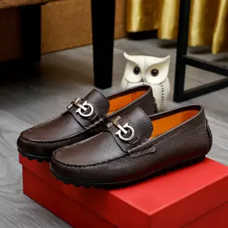 Salvatore Ferragamo casual slip-on shoes 1:1 production at the official website counter