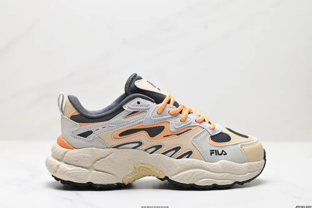 FILA Fern shoes FERN sports shoes 2023 autumn new outdoor dad shoes reflective casual shoes F12M431110FSC