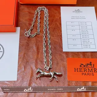 Hermès necklace New product launch HERMES must-have pig nose series jewelry High-end