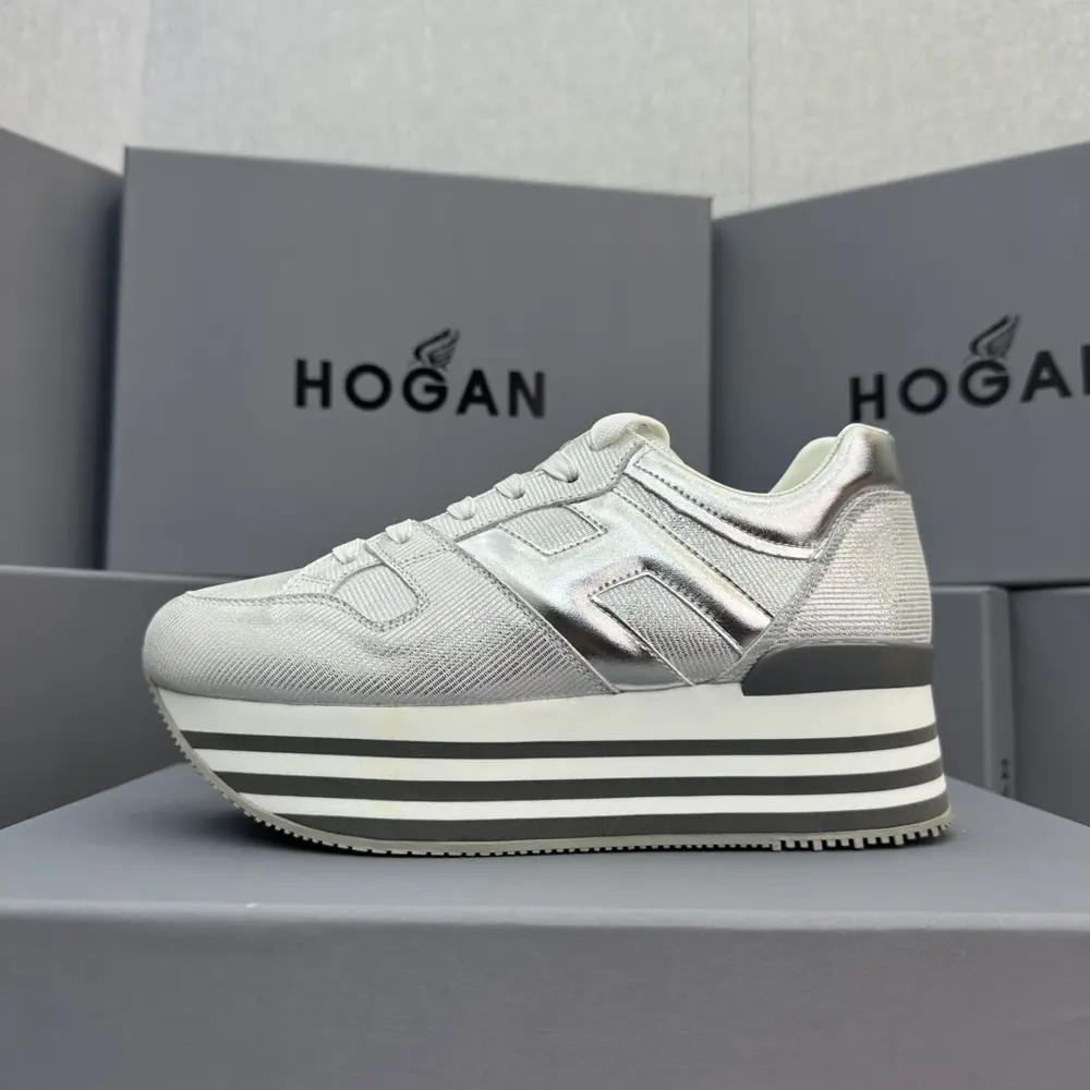 HOGAN platform thick sole top version Shoes