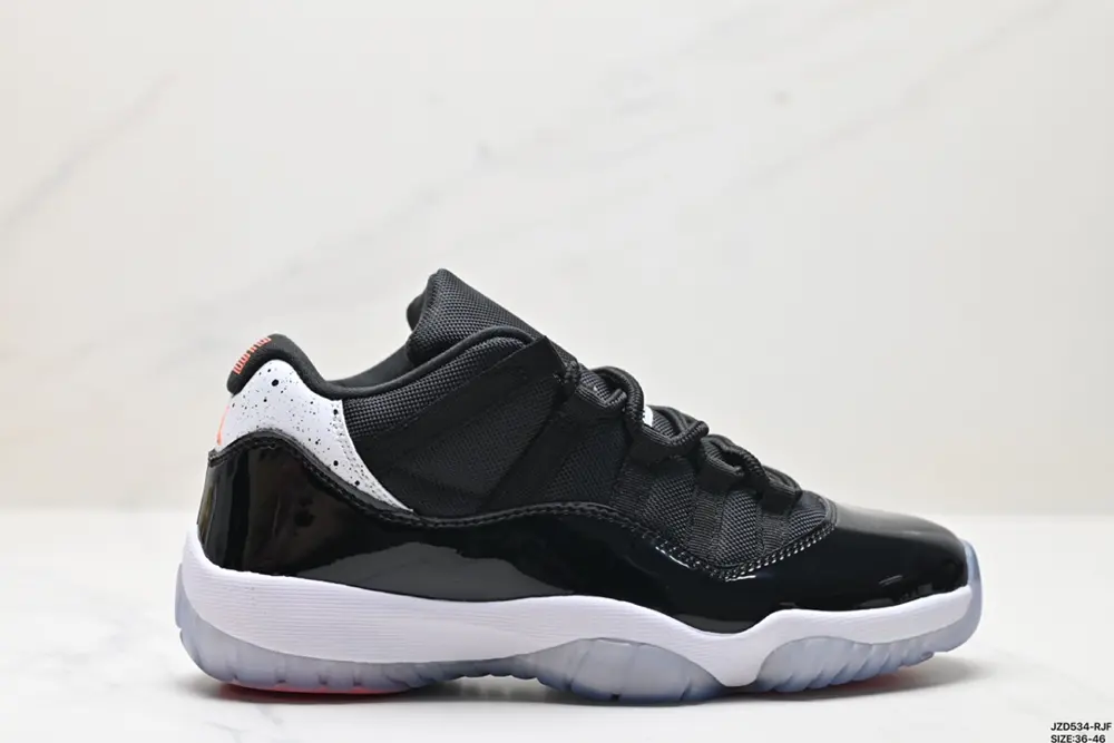 Nike Air Jordan 11 Retro Low “Concord” AJ11 generation Michael Jordan low-top sports AH7860-100