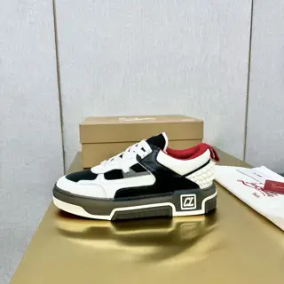 Christian Louboutin ASTROLOUBI unisex thick-soled sneakers with red soles are a perfect