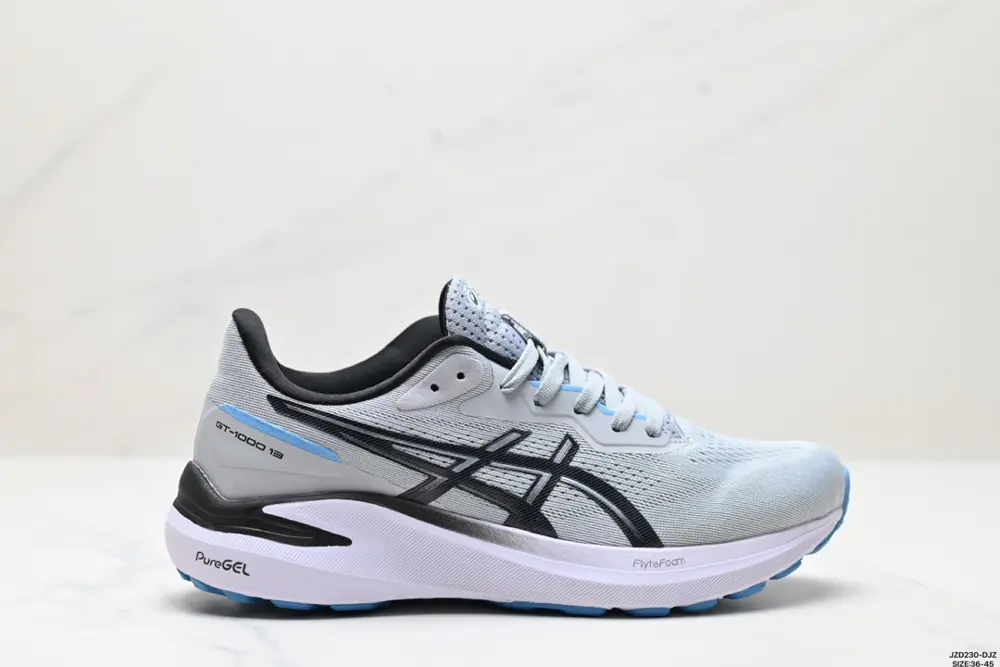 ASICS GT-1000 13 GTX Comfortable Fabric Synthetic Leather Shock Absorption Non-slip 1011B858-21