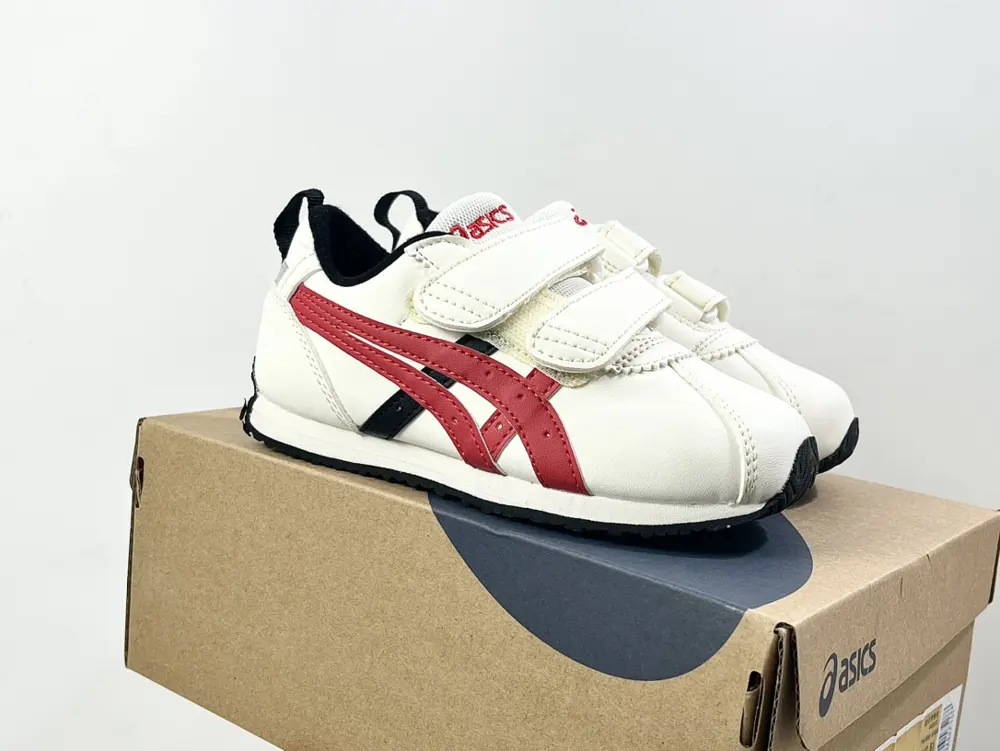 ASICS COTLA double-buckle Velcro children’s casual shoes