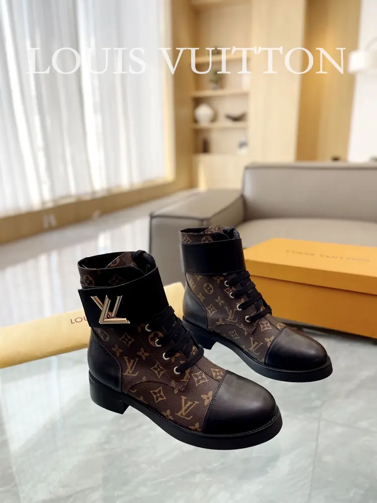 Louis Vuitton thick-soled shoes 2022 counter synchronization New counter new colors