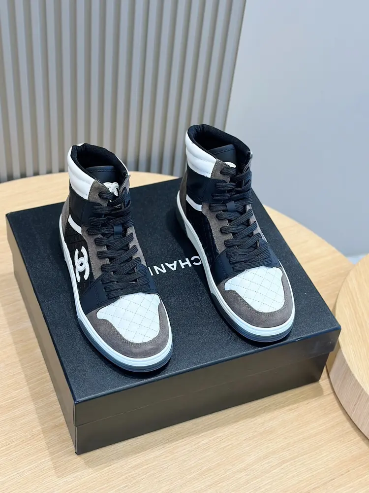 Chanel high-top men’s sneakers