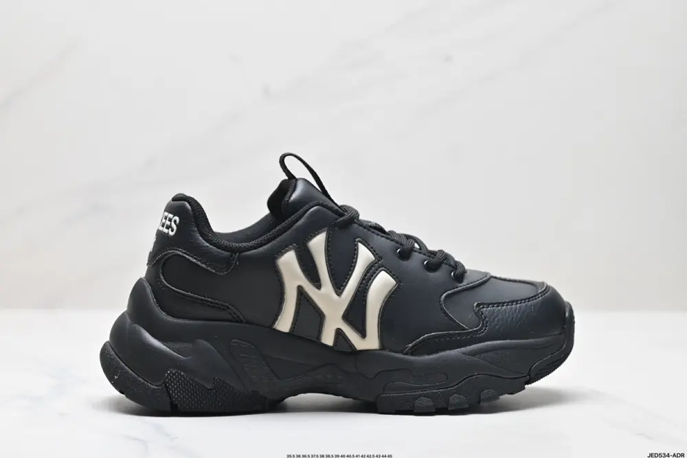 MLB Big Ball Chunky Mesh Thick-soled Daddy Series Low-top Mesh Lightweight Casual Sports 3ASHBCW3N