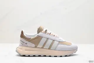 Adidas New Trefoil Thick-soled RETROPY E5 White Dark Blue The new low-top classic sneakers HQ6886