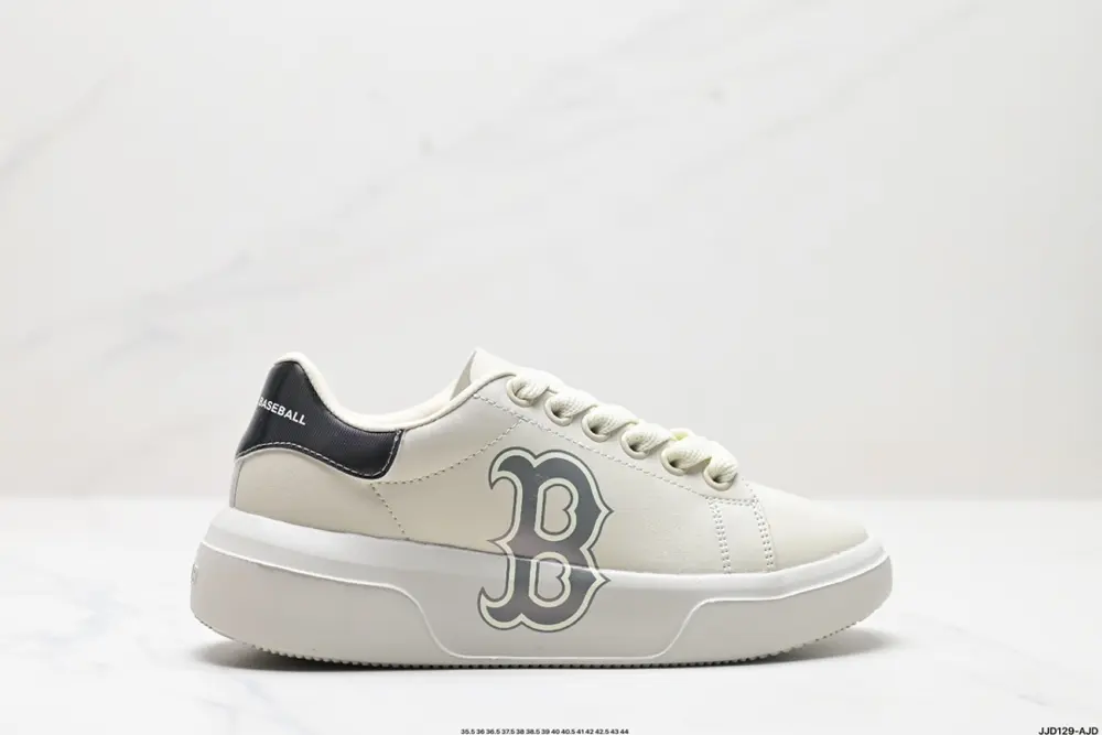 MLB Chunky Classic Heel Dia Monogram LOGOERTE Low-top Sneakers 3ASXCCB3N