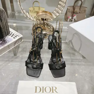 Dior 2024 Spring and Summer New Haute Couture Series C’est Thick Heel Square Toe Women’s