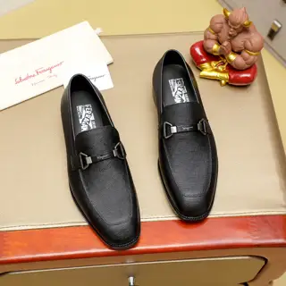 Salvatore Ferragamo men’s business leather shoes