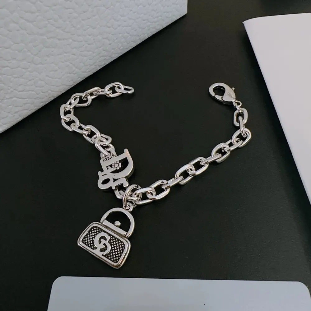 DIOR new style High quality Dior bracelet original goods counter new model retro fashion
