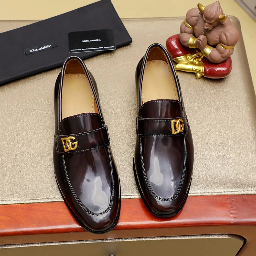 Dolce & Gabbana new men’s fashion casual slip-on shoes Official website original 1:1 mold