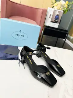 Prada/Prada 2025ss Spring and Summer New Products Saffiano Cowhide Leather. Horse Hair