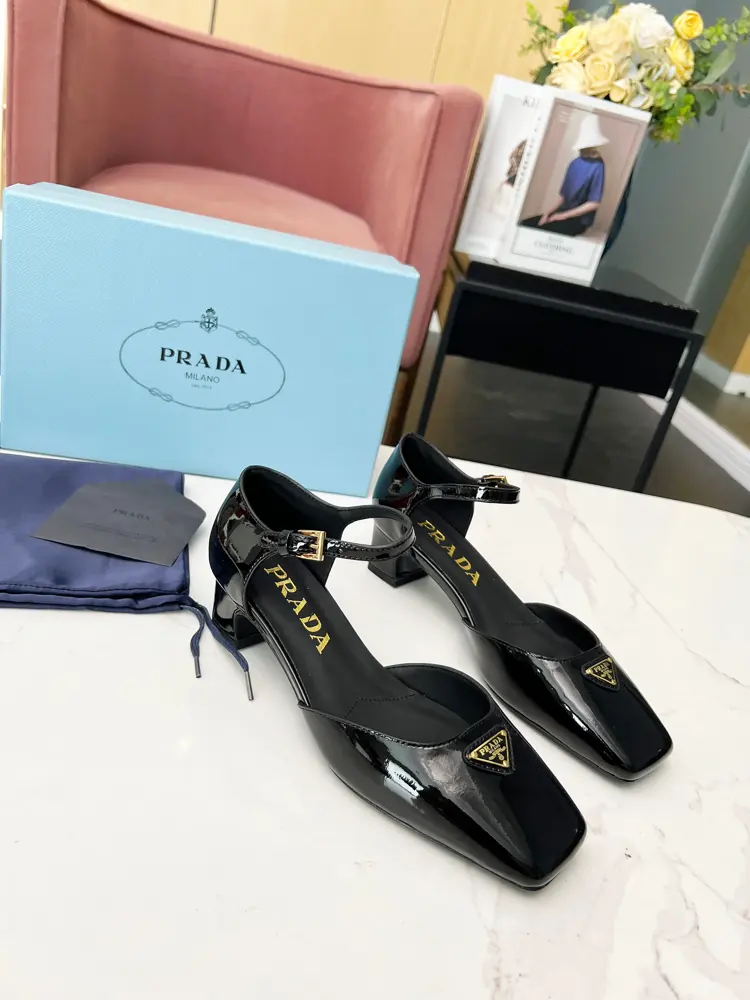 Prada/Prada 2025ss Spring and Summer New Products Saffiano Cowhide Leather. Horse Hair