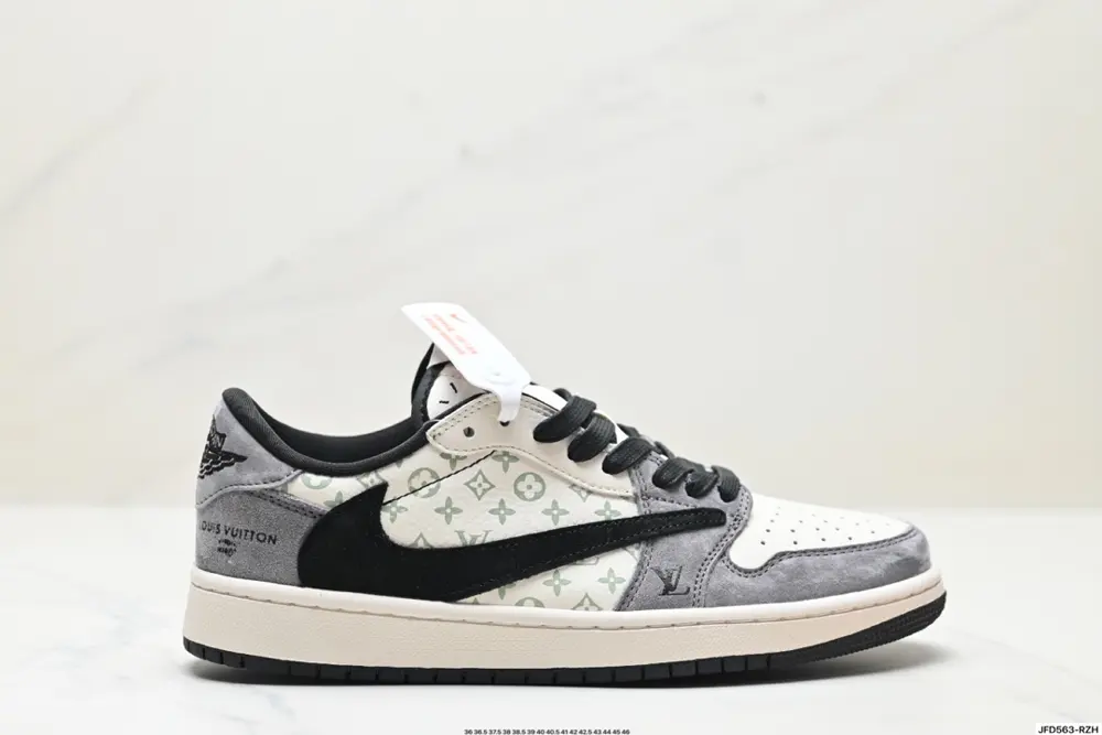 Nike AJ1 Travis Scott x Air Jordan 1 ” Reverse Mocha “AJ1 Joe 1 TS Lightning Joint Reverse SJ2068-101