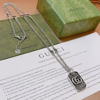 The latest Gucci necklace with a higher-end chain