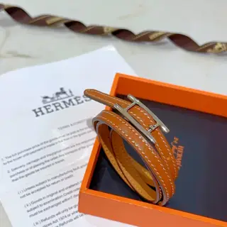 Hermes Latest model of leather bracelet