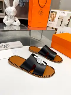 Hermès Colorblocked Hermès leather fabric