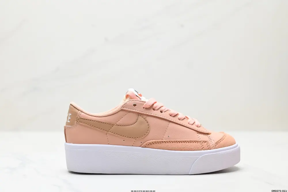 Nike Blazer Platform Nike non-slip wear-resistant lightweight low-top sneakers DJ0202-100