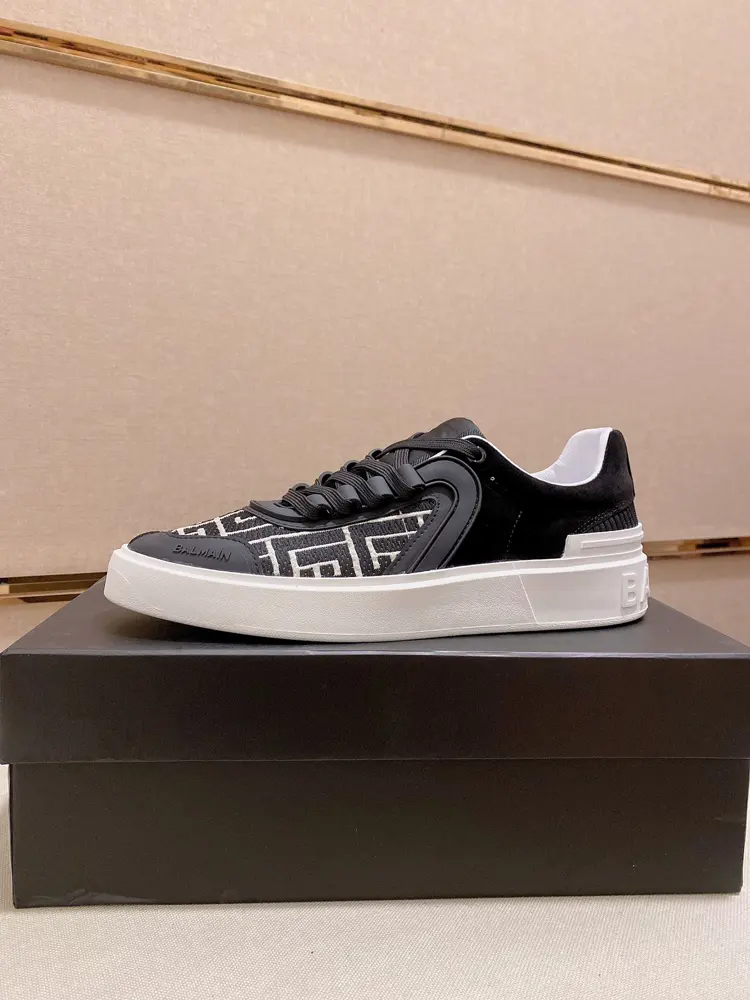 Balmain men’s slip-on sneakers