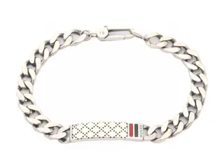 Gucci checkered enamel bracelet