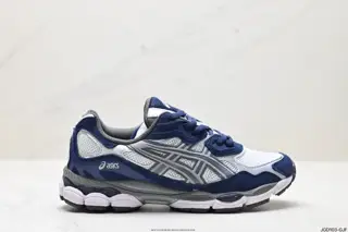 ASICS breathable mesh upper with some synthetic leather material uses the new AHAR+ rubber 1202A429-104
