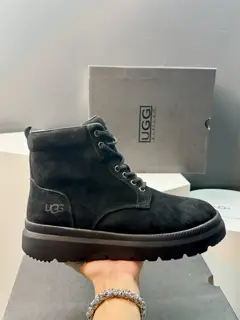 UGG fleece lace-up casual outdoor short boots Trey outdoor style