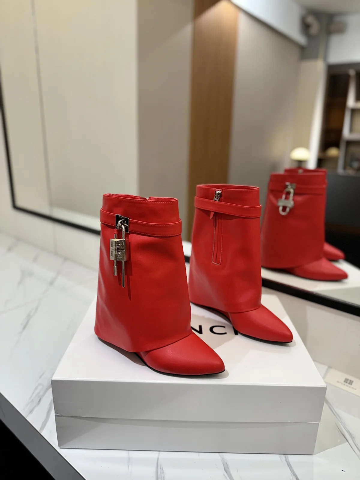 Givenchy high-heeled boots