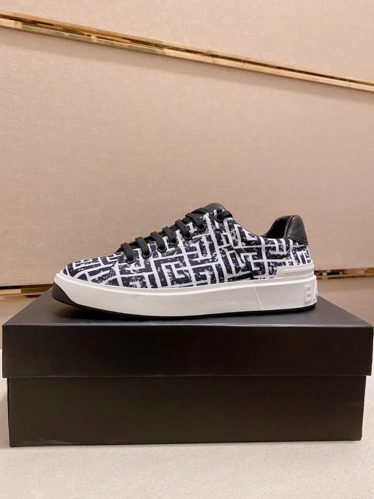 Balmain men’s slip-on sneakers
