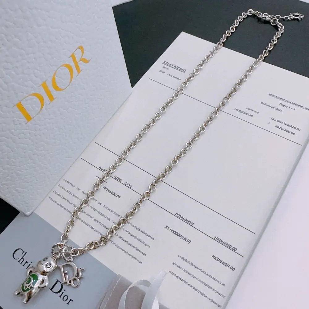 Dior necklace Original goods New models from the counter