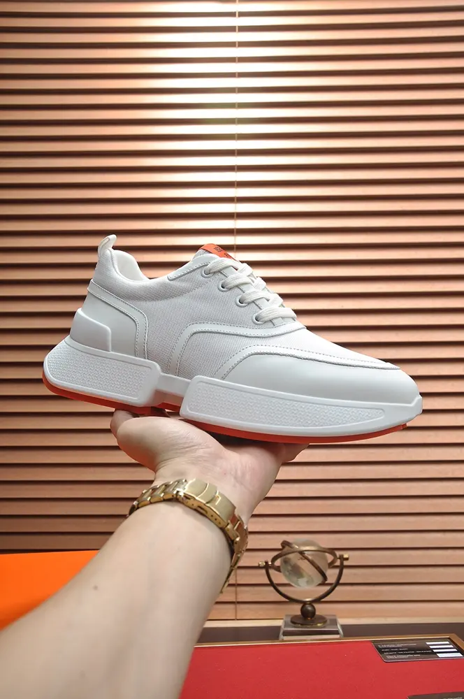 Hermès couple sports shoes