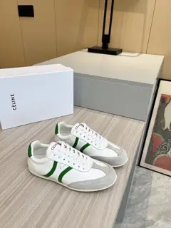 Celine 2024 Spring and Summer New Forrest Gump Casual Shoes White Shoes