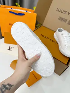 Louis Vuitton canvas shoes