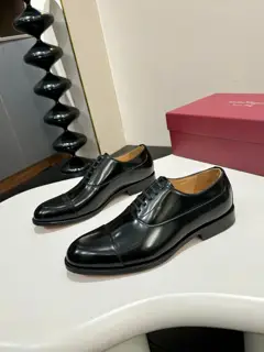 Salvatore Ferragamo Ferragamo classic men’s business leather shoes
