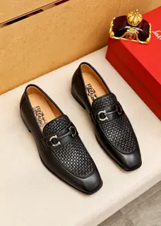Salvatore Ferragamo casual leather shoes