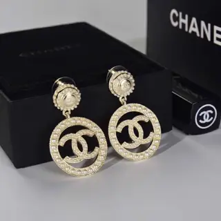 Chanel long earrings