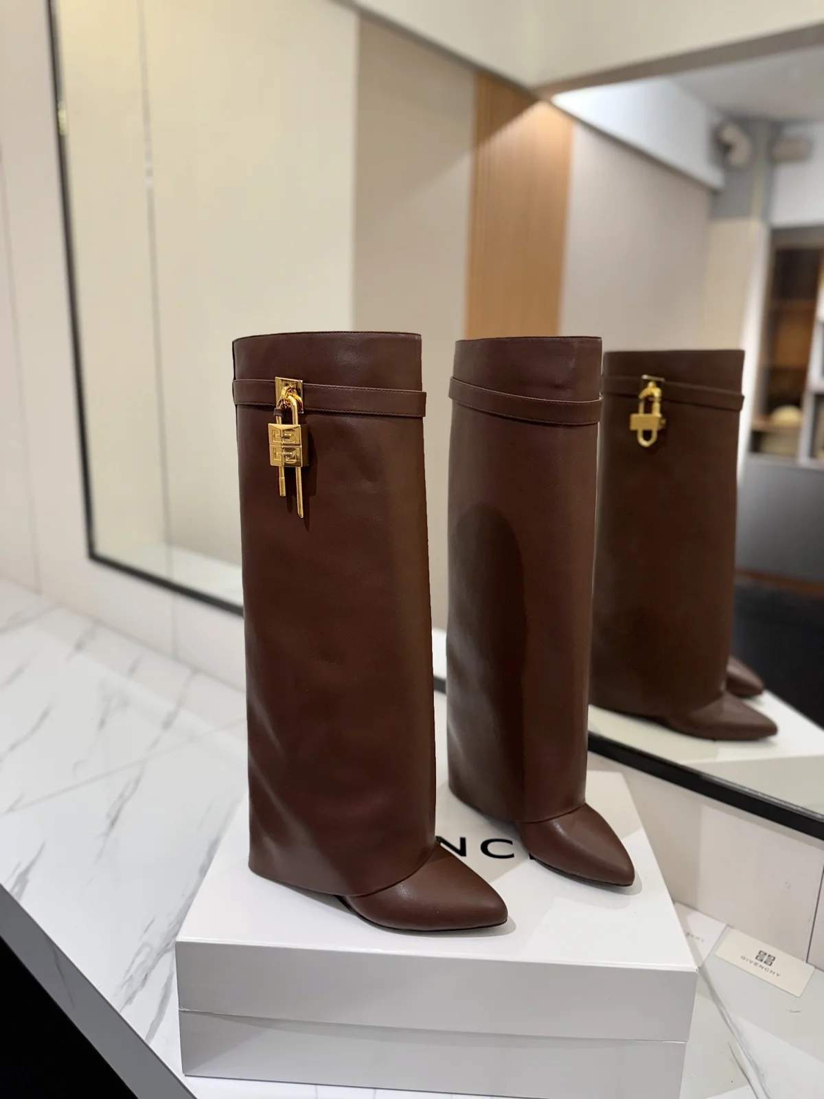 Givenchy high-heeled boots