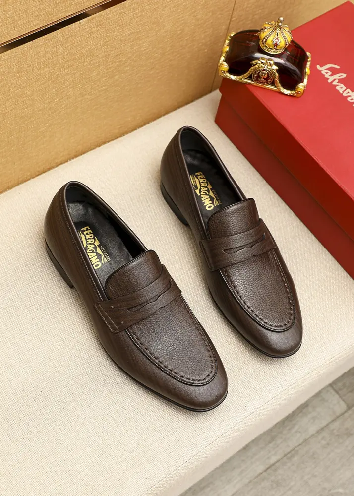 Salvatore Ferragamo casual leather shoes